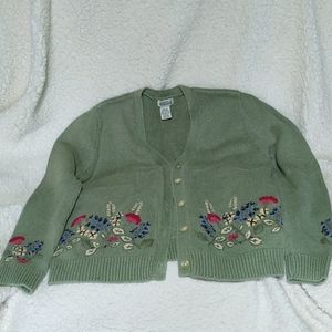 Women's Classic Elements button up sweater